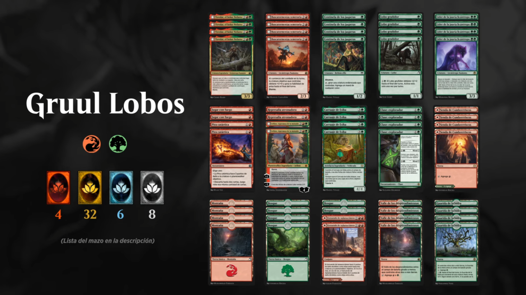 Deck List Gruul Lobos