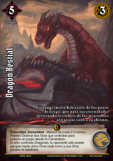 dragón bestial myl